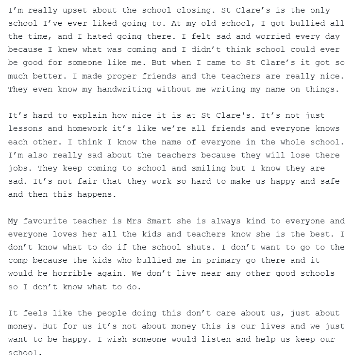 Current Senior School&nbsp;Pupil